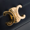 Celine Shiny Calfskin Triomphe Claude Shoulder Bag Secondhand