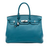 Hermès Clemence Birkin Retourne 35 Secondhand
