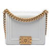 Chanel Square Calfskin Boy Reverso Flap Secondhand