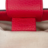 Gucci Small Bicolor Calfskin Bamboo Shopper Satchel Secondhand