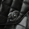 Chanel CC Quilted Caviar Front Pocket Shoulder Bag Secondhand
