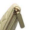 Chanel Small Quilted Lambskin O Case Zip Pouch Secondhand