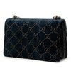 Gucci Medium GG Velvet Dionysus Shoulder Bag Secondhand