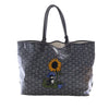 Goyard Goyardine Dog and Sunflower Saint Louis PM Secondhand