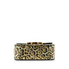 Celine Mini Metallic Calfskin Leopard Print Triomphe Crossbody Secondhand