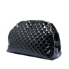Chanel Large Quilted Patent Just Mademoiselle Bowling Bag Secondhand