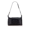 Chanel Medium Lambskin Chocolate Bar Shoulder Bag Secondhand