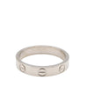 Cartier 18K White Gold Small Love Ring Secondhand