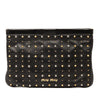Miu Miu Studded Leather Frame Clutch Secondhand