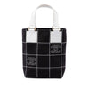 Chanel Small CC Chocolate Bar Canvas Tote Secondhand