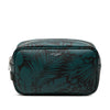 Saint Laurent Grain De Poudre Tropical Palm Pouch Secondhand