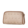 Secondhand Dior Honeycomb Coated Canvas Clutch