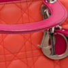 Dior Medium Bicolor Lambskin Cannage Lady Dior Secondhand
