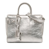 Saint Laurent Nano Metallic Crinkled Calfskin Supple Sac De Jour Satchel Secondhand