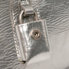 Saint Laurent Nano Metallic Crinkled Calfskin Supple Sac De Jour Satchel Secondhand