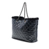 Chanel Large Quilted Tweed and PVC Funny Tote Secondhand