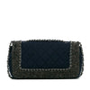 Chanel Small Jersey Tweed Flap Secondhand
