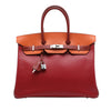 Hermès Special Order Tricolor Epsom Birkin Retourne 35 Secondhand