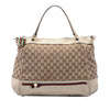 Gucci GG Canvas Web Mayfair Satchel Secondhand