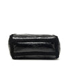 Gucci Medium Shearling Trimmed Patent Soho Cellarius Tote Secondhand