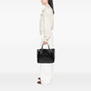Gucci Medium Shearling Trimmed Patent Soho Cellarius Tote Secondhand
