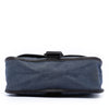 Fendi Zucca Trimmed Denim Buckle Flap Secondhand
