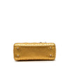 Dior Small Metallic Grained Calfskin Cannage My ABCDior Lady Dior Secondhand