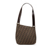 Fendi Zucca Canvas Shoulder Bag Secondhand