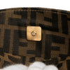 Fendi Zucca Canvas Shoulder Bag Secondhand