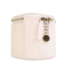 Chanel CC Lambskin Round Vanity Case Secondhand