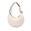 Gucci Mini GG Marmont Matelasse Calfskin Half Moon Bag Secondhand