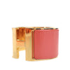 Secondhand Hermès Extra Wide Enamel Clic Clac H Bracelet GM