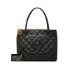 Chanel Caviar Medallion Tote Secondhand