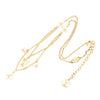 Louis Vuitton Gold Plated Faux Pearl LV Floragram Necklace Secondhand