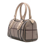 Burberry Smoke Check Coated Canvas Chester Boston Bag Secondhand