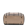 Burberry Smoke Check Coated Canvas Chester Boston Bag Secondhand