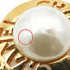 Chanel Gold Plated Faux Pearl Pendant Necklace Secondhand