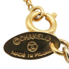 Chanel Gold Plated Faux Pearl Pendant Necklace Secondhand