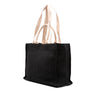 Marni Raffia Effect Nylon Embroidered Logo North West Shopping Tote Secondhand