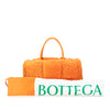 Bottega Veneta Small Shearling Intrecciato Arco Tote Secondhand