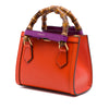 Gucci Small Calfskin Bamboo Diana Satchel Secondhand