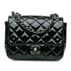 Chanel Mini Square Classic Patent Single Flap Secondhand