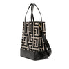 Balmain Maxi Monogram Jacquard North South Shopping Tote Secondhand