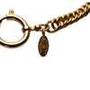 Chanel Gold Plated Loupe Magnifying Glass Pendant Necklace Secondhand