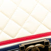 Secondhand Chanel Medium Multicolor Lambskin Crest Boy Flap