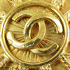 Chanel CC Gold Plated Sun Motif Brooch Secondhand