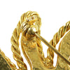 Chanel CC Gold Plated Sun Motif Brooch Secondhand