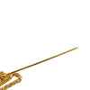 Chanel CC Gold Plated Sun Motif Brooch Secondhand