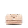 Chanel Choco Bar Suede Mademoiselle Turnlock Flap Secondhand