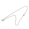 Chanel CC Brass and Strass Mini Heart Pendant Necklace Secondhand